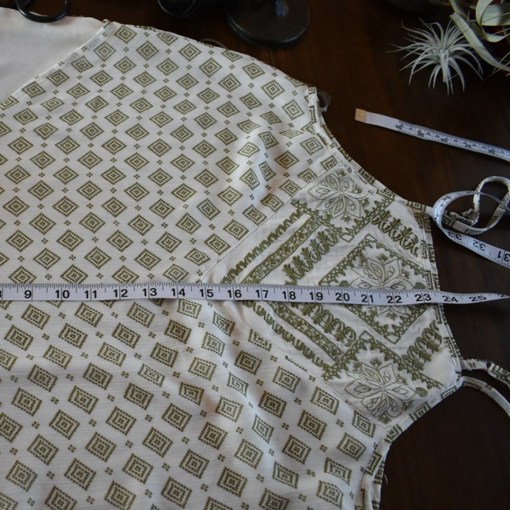 About A Girl Embroidered Tank Top - Picture 6 of 6